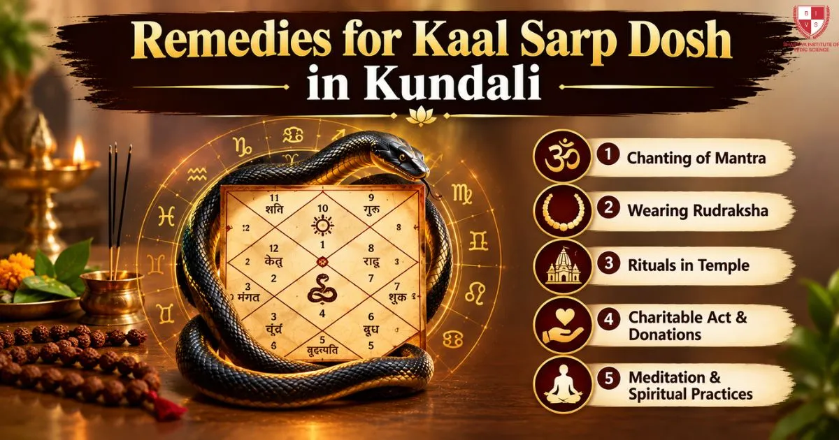 Remedies for Kaal Sarp Dosh in Kundali
